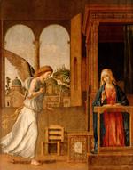 欧洲12-19世纪油画三_CIMA da Conegliano - The Annunciation
